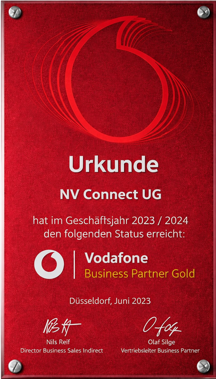 Vodafone Business Partner Gold 2023
